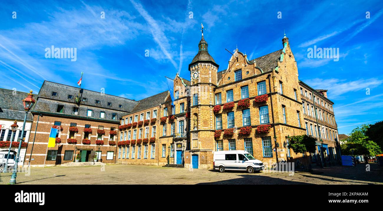 Historic Tawn Hall of Dusseldorf in North Rhine-Westphalia, Germany Stock Photo