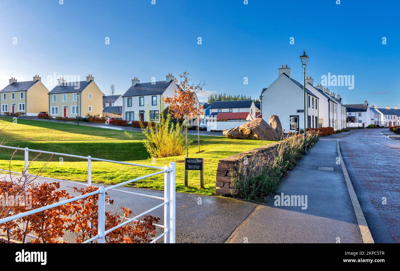 Tornagrain Inverness Scotland a planned village Hillhead Road and