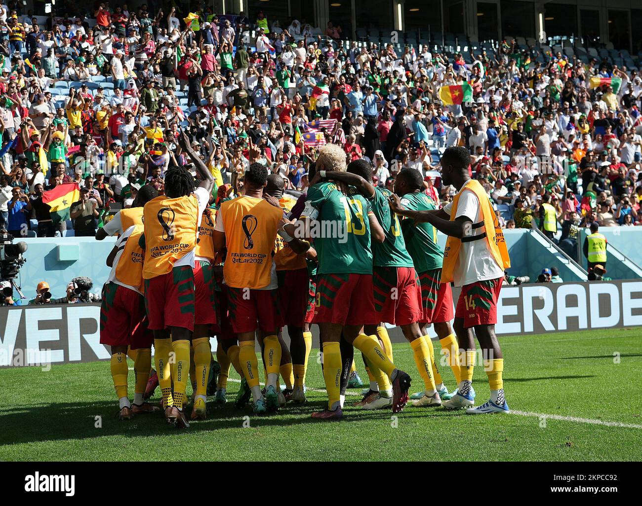 Cameroon vs. Serbia, 2022 FIFA World Cup Group G