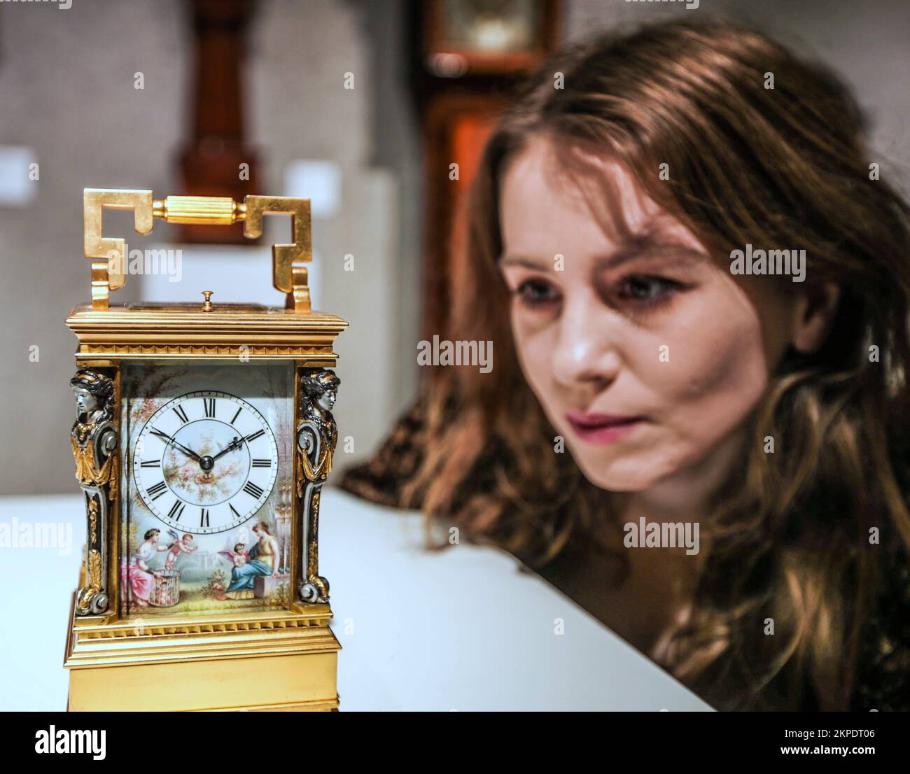 Granfather clock hires stock photography and images Alamy