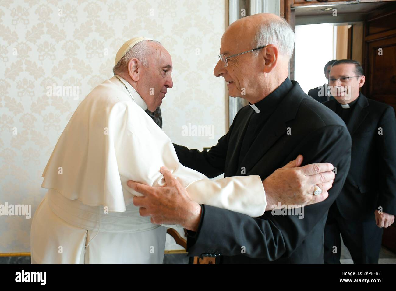 Italy, Rome, Vatican, 2022/11/29 .Pope Francis receives in audience
