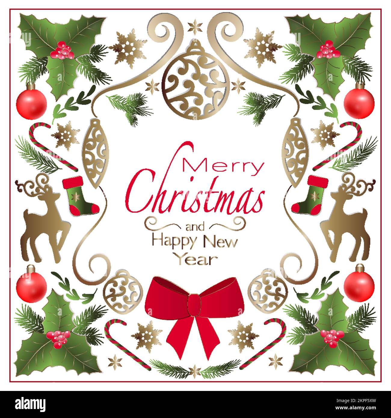 Christmas background, red and green pattern , christmas card , nordic