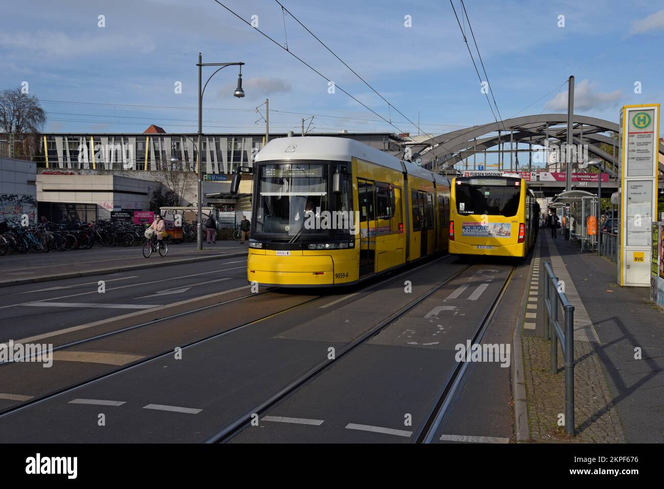 Bombardier Flexity Berlin Tram in Berlin, Germany, specially ...