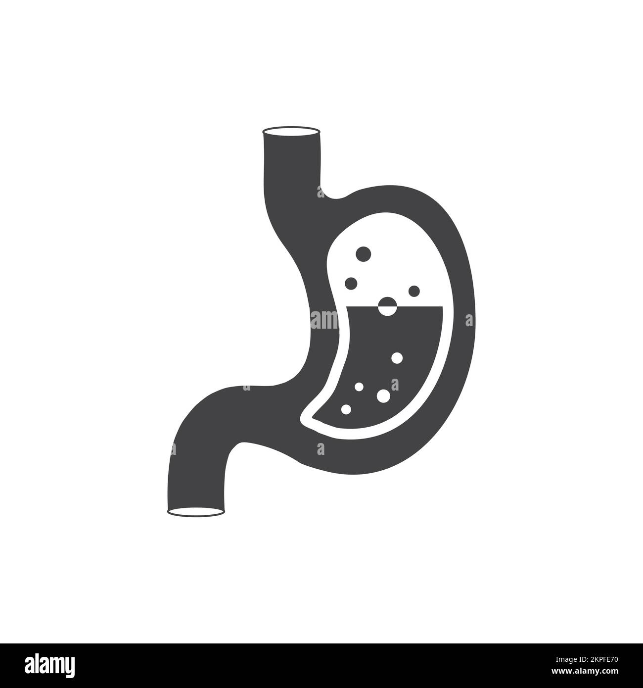 Stomach concept Black and White Stock Photos & Images - Alamy