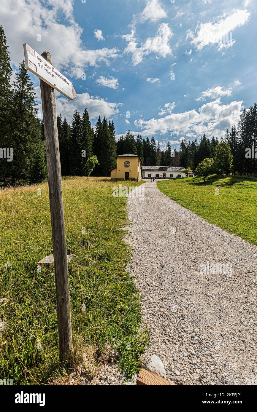 Sentiero natura val miniera hi-res stock photography and images - Alamy