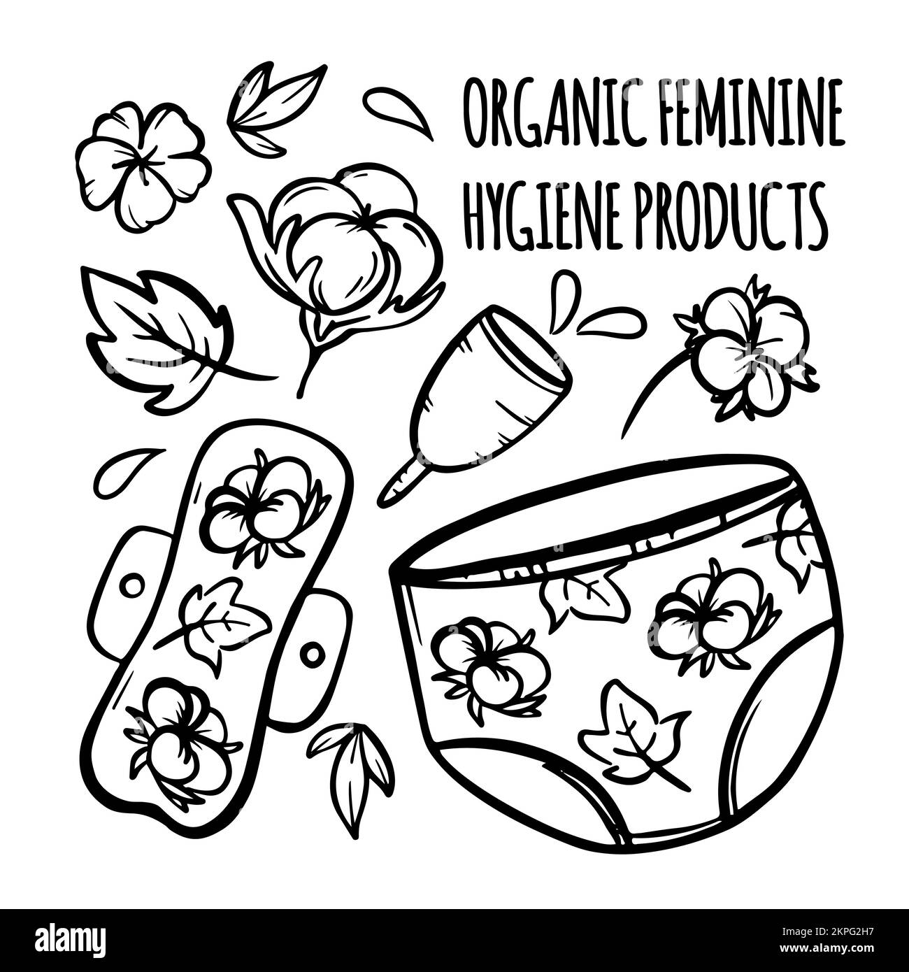 ORGANIC FEMININE HYGIENE PRODUCTS Woman Gynecological Healthcare