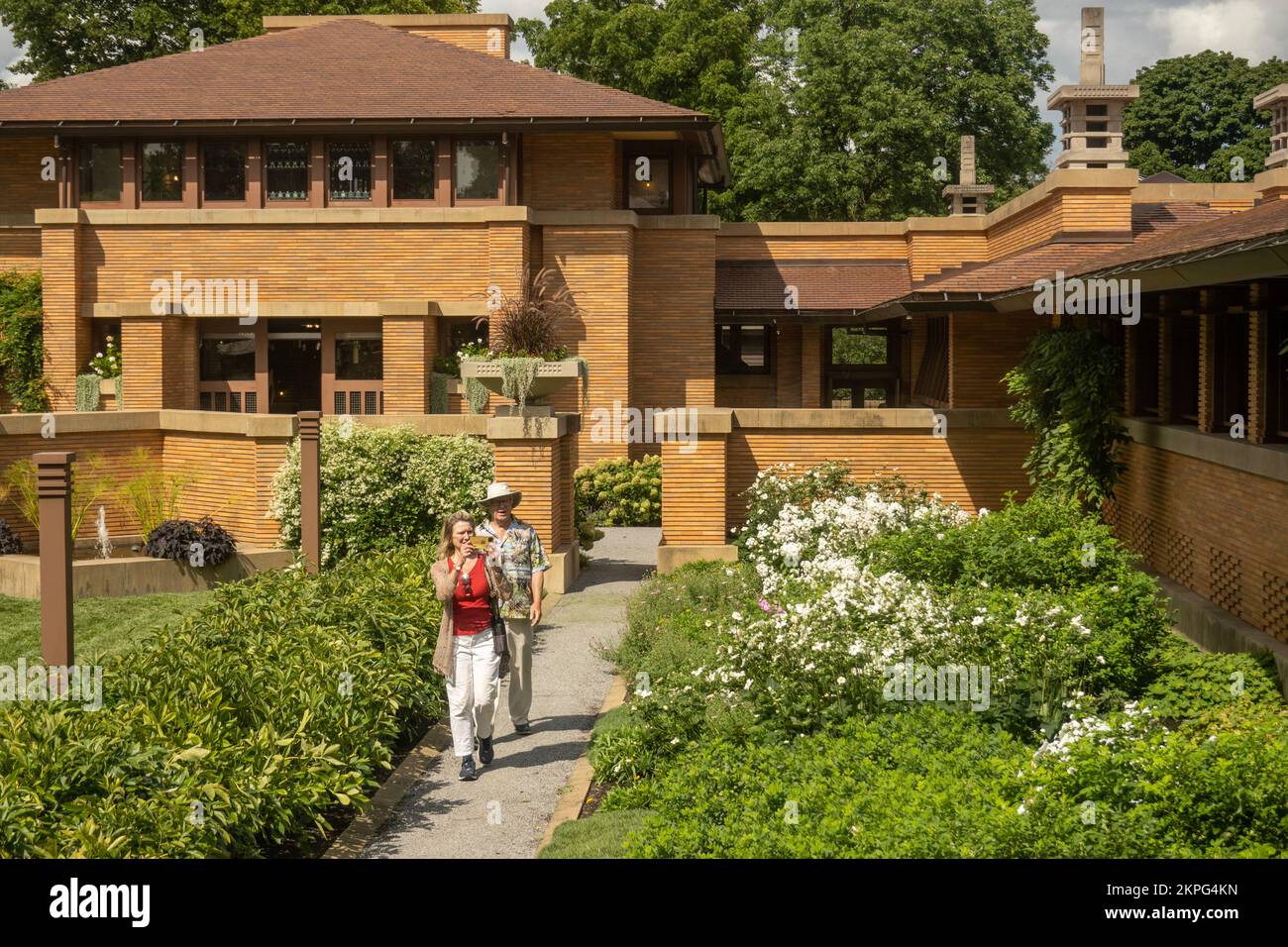 Darwin D Martin house complex in Buffalo New York Stock Photo Alamy