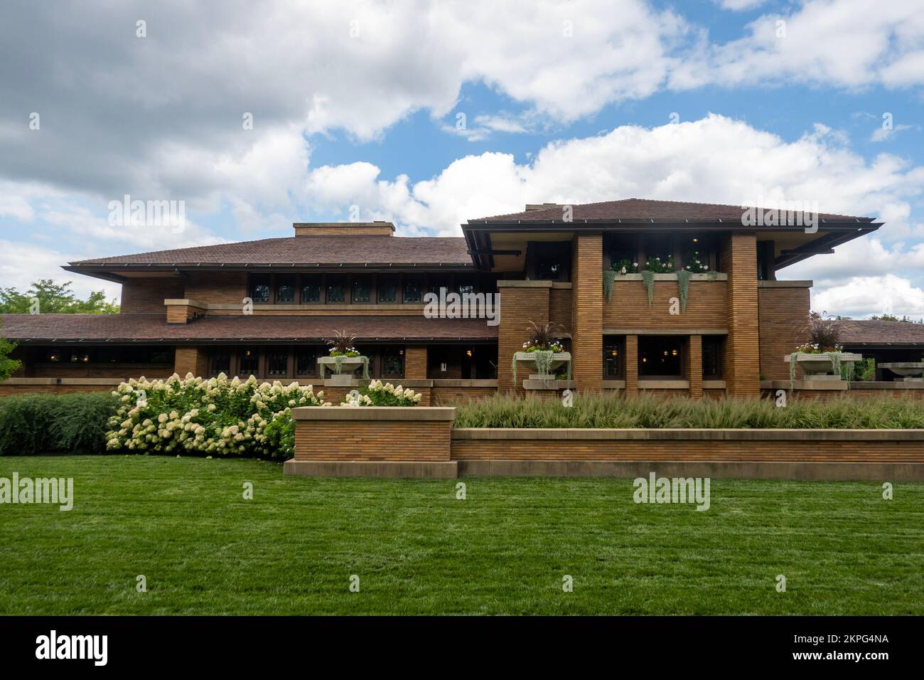 Darwin D Martin house complex in Buffalo New York Stock Photo Alamy