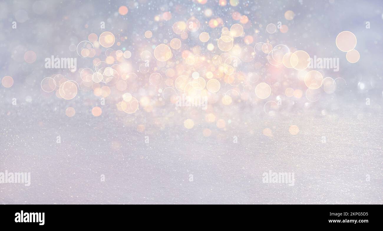 Bokeh overlay Stock Photo