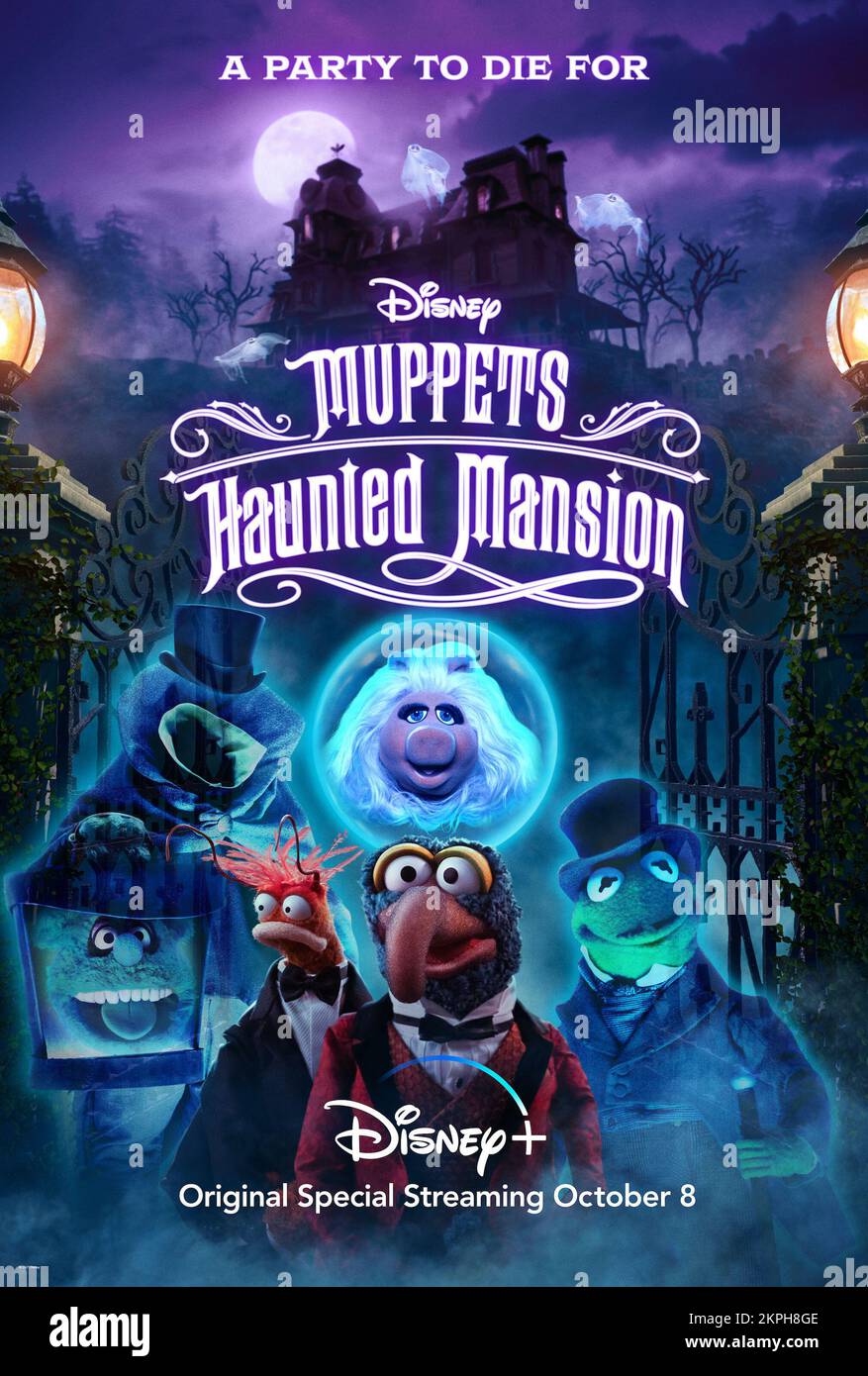 Muppets Haunted Mansion Poster Stock Photo