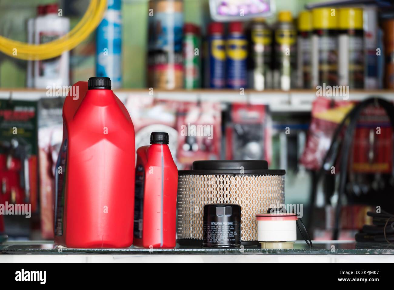 Oil filter, Air Filter, Oil lubricant, Fuel Filter and Cabin Filter in