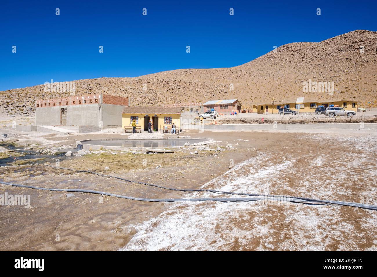 Termas de Polques (Polques Hot Springs) in Eduardo Avaroa Andean Fauna