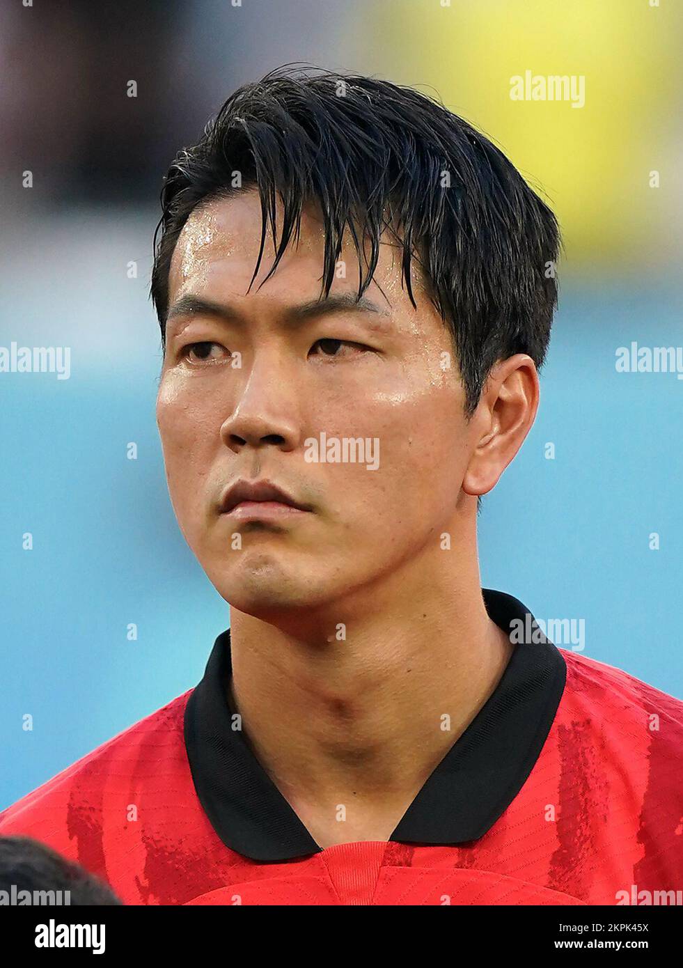 South Korea's Kim Young-gwon during the FIFA World Cup Group H match at the Education City Stadium in Al-Rayyan, Qatar. Picture date: Monday November 28, 2022. Stock Photo