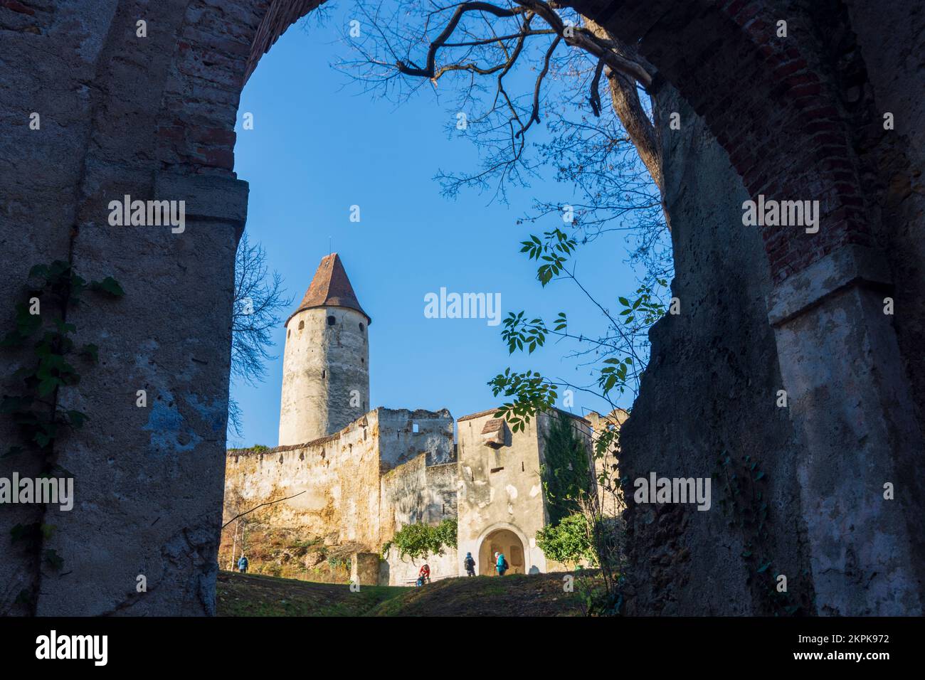 Seebenstein: Seebenstein Castle in Wiener Alpen, Alps, Niederösterreich, Lower Austria, Austria Stock Photo