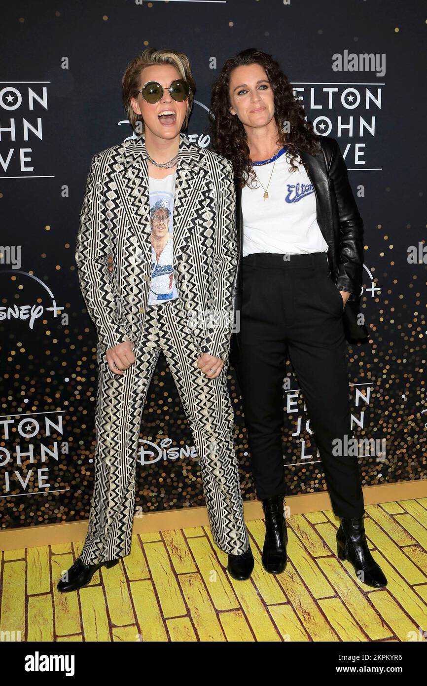 Brandi Carlile, Catherine Shepherd in attendance for Elton John Live