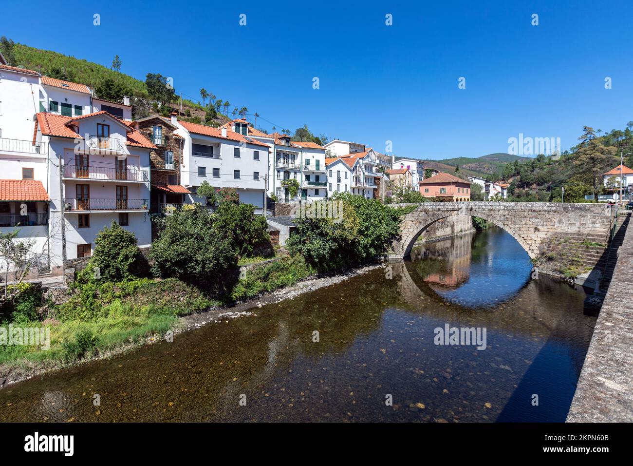 Ponte de Vide, Vide, Portugal Stock Photo