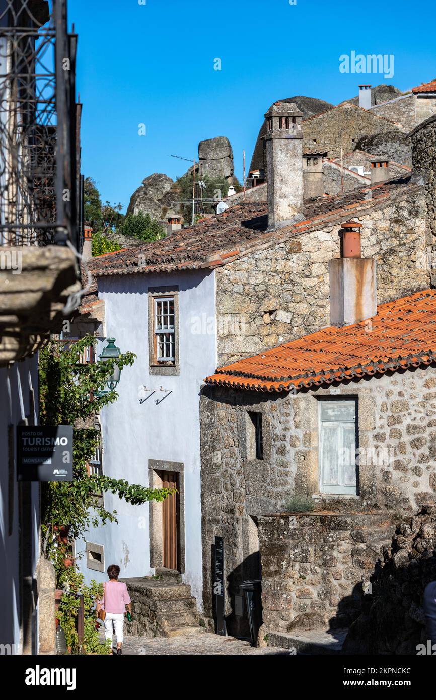 Monsanto (Idanha-a-Nova), Idanha-a-Nova, District of Castelo Branco, Portugal. Stock Photo