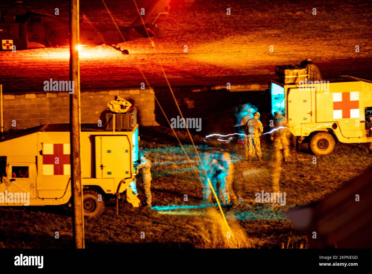 Supporting elements of the 82nd Airborne Division (82nd Abn. Div.) and