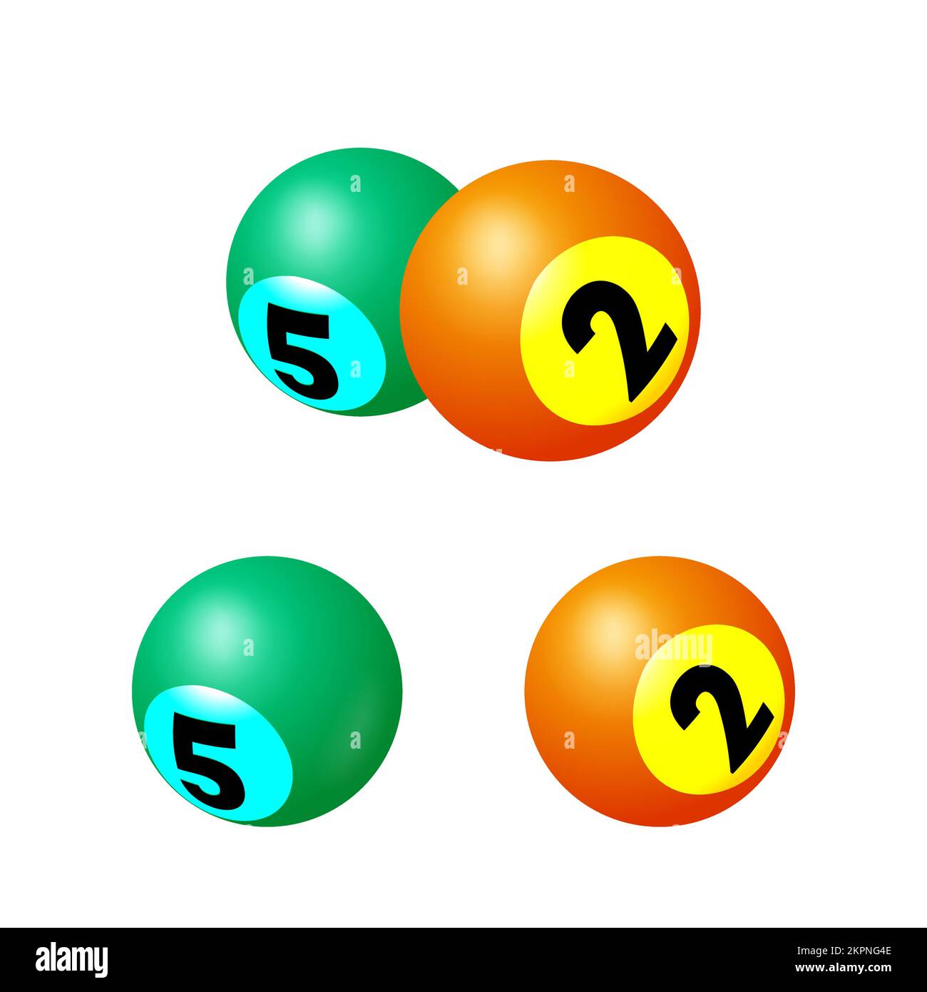 Bingo Balls Clipart