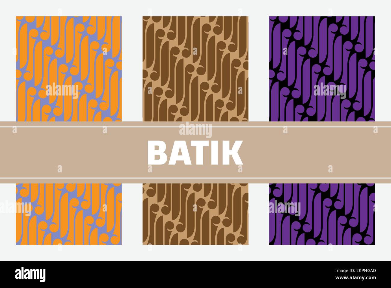 A set of beautiful various types of batik Stock Vector Image & Art - Alamy