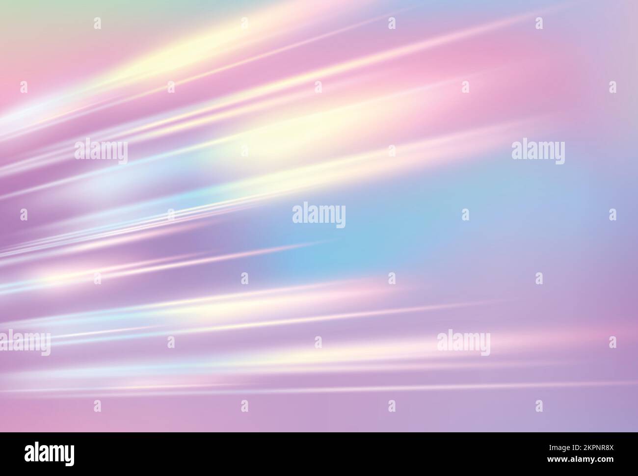 Rainbow prism flare lens realistic effect. Vector illustration of light