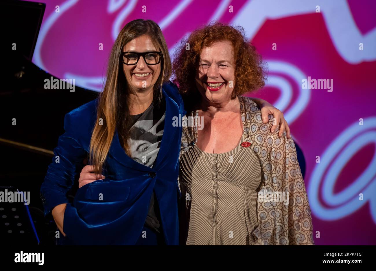 Somma Vesuviana, Italy. 20th Nov, 2022. Elisabetta Serio & Sara Jane Morris 'Te doy el Gusto'. (Photo by Giovanni Esposito/Pacific Press/Sipa USA) Credit: Sipa USA/Alamy Live News Stock Photo