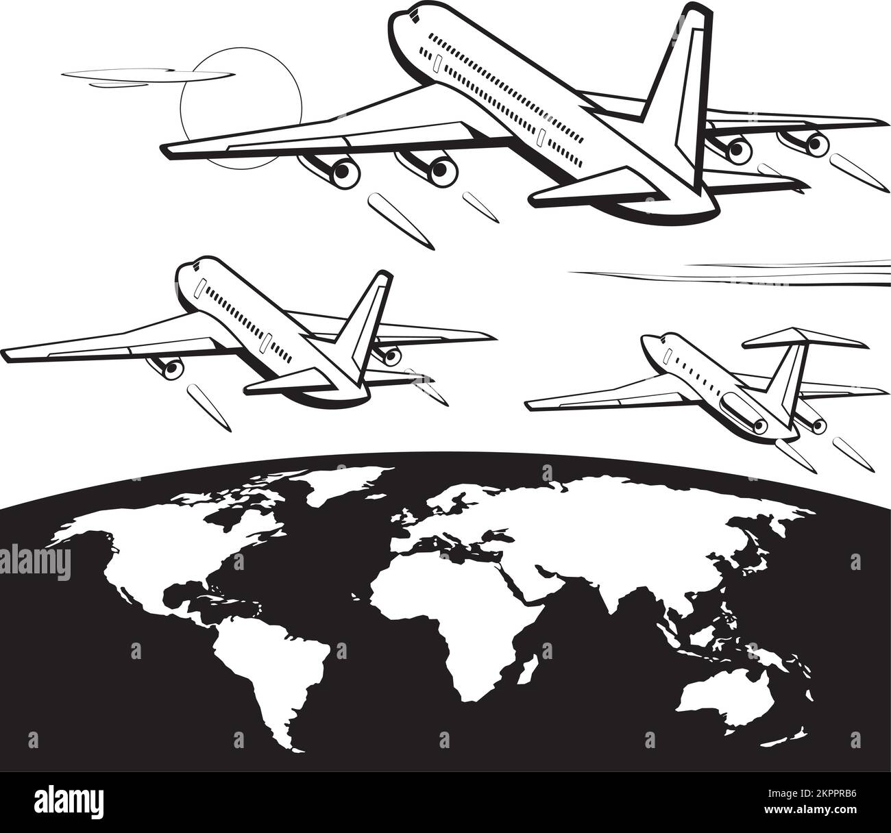 Tourism industry around the world Stock Vector Images - Alamy
