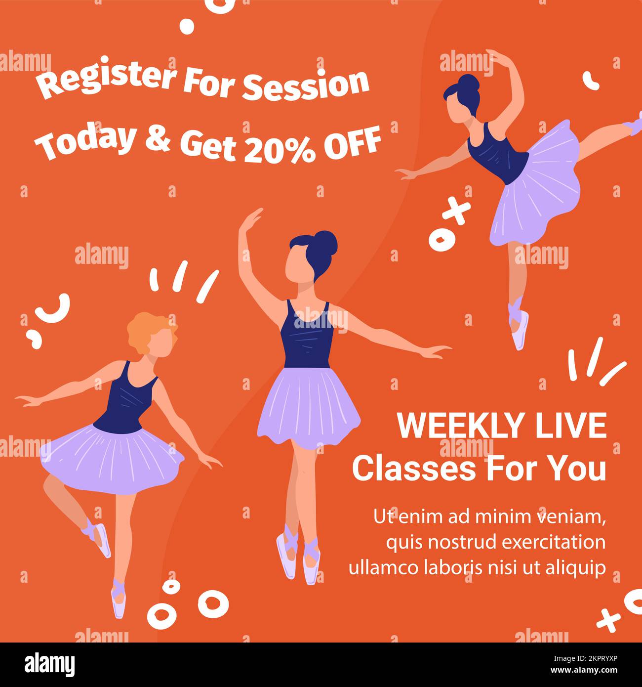 Dance routine group Stock Vector Images Alamy