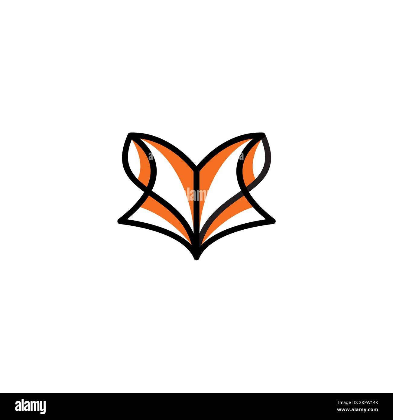 Fox Logo Vector Design. Fox Head Icon Stock Vector Image & Art - Alamy