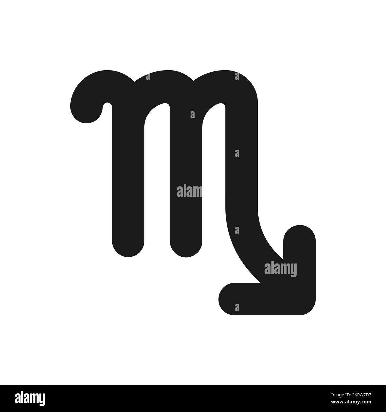 Scorpio black glyph icon Stock Vector Image & Art - Alamy