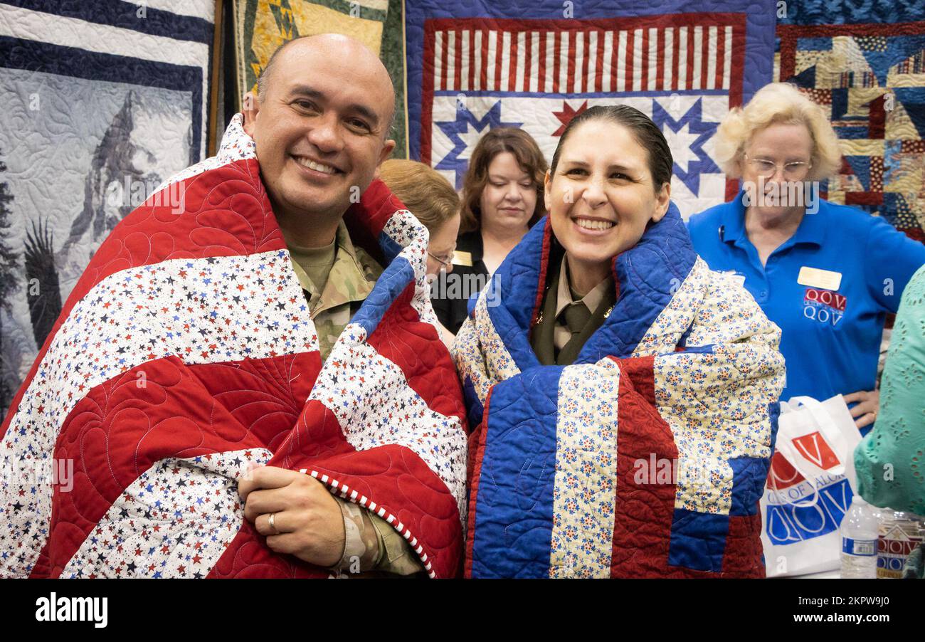 During opening day of the International Quilt Festival Nov. 3, 2022, in