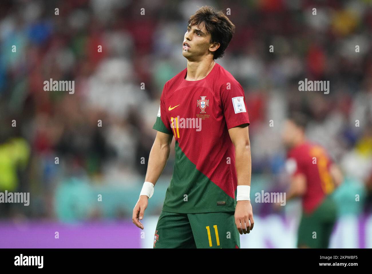 Joao Felix of Portugal reacts during de warm up prior to the UEFA News  Photo - Getty Images
