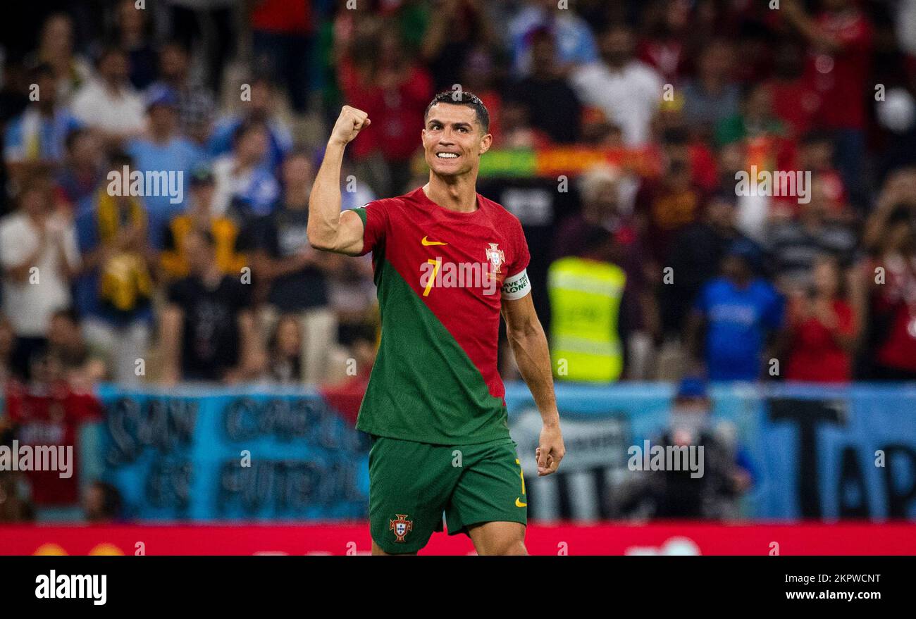 Doha, Qatar. 28th Nov, 2022. Goal celebration Cristiano Ronaldo