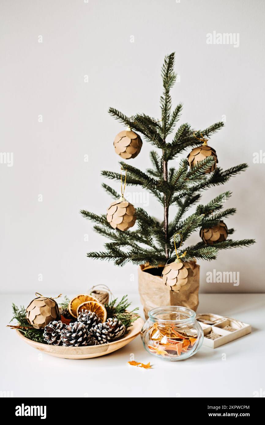 Sustainable Eco friendly zero waste Christmas. Natural Zero waste ...