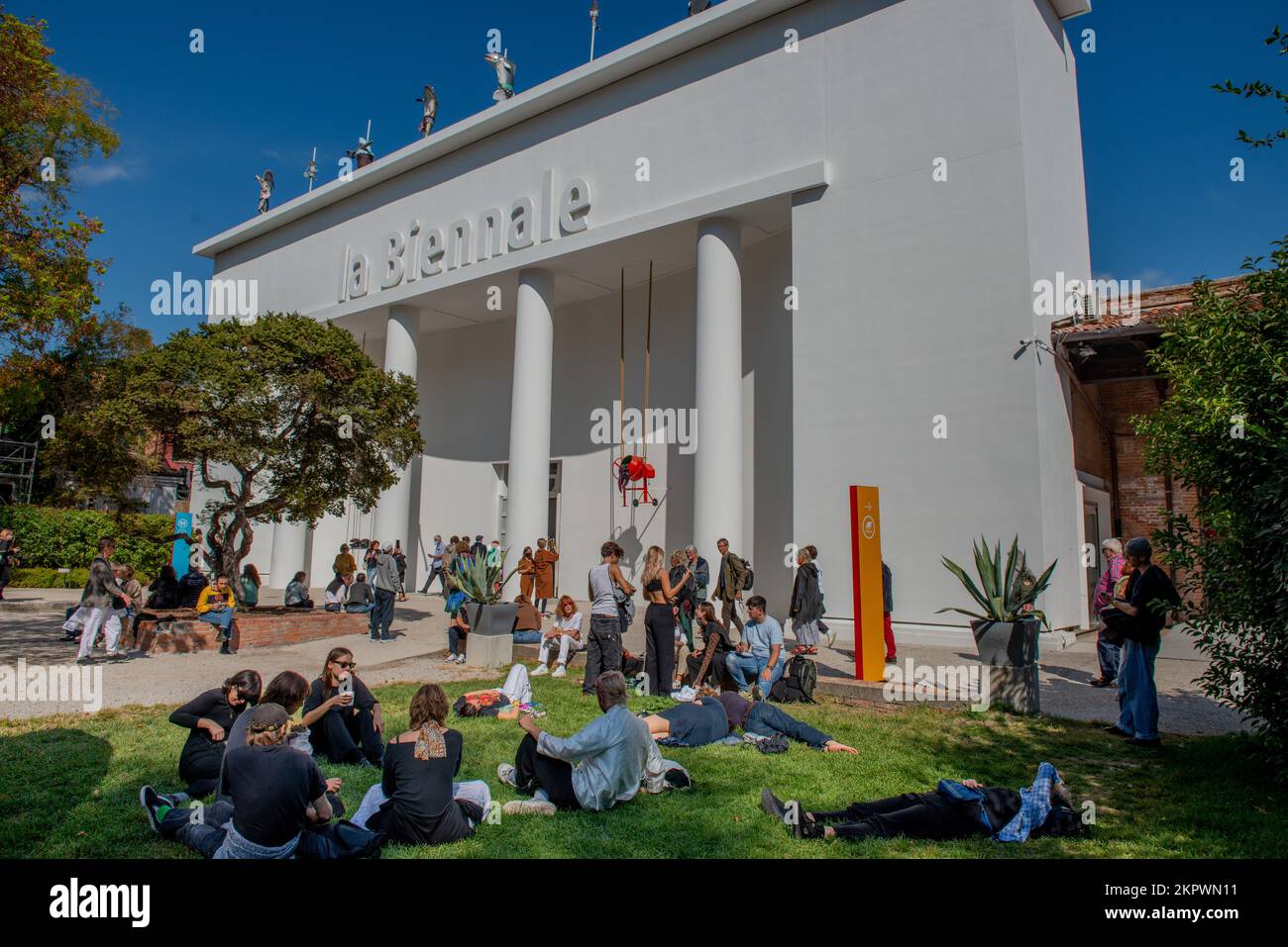 Venice Italy 27 September 2022: 59th International Art Exhibition which