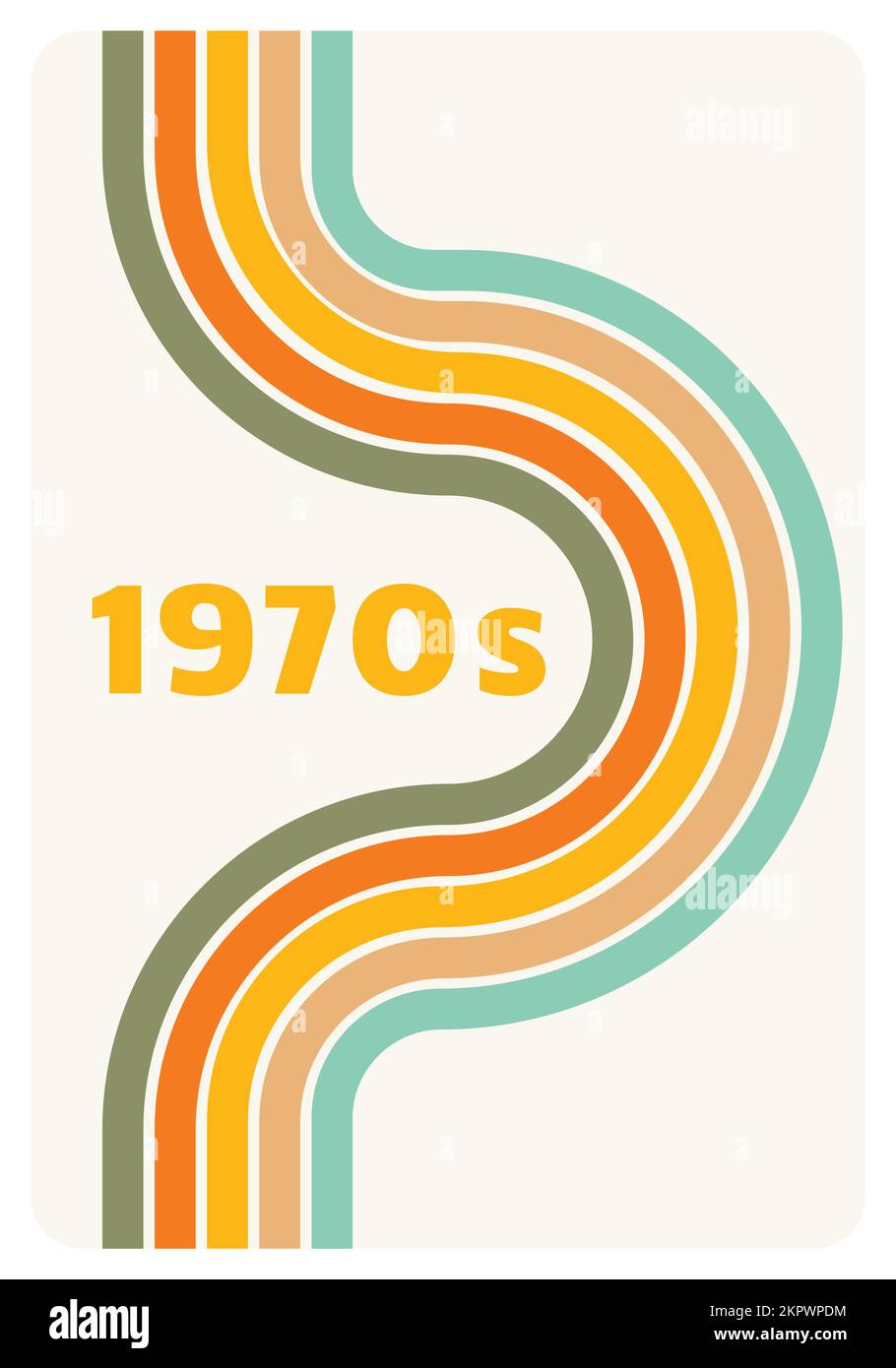 Vintage 1970s Stock Vector Images Alamy