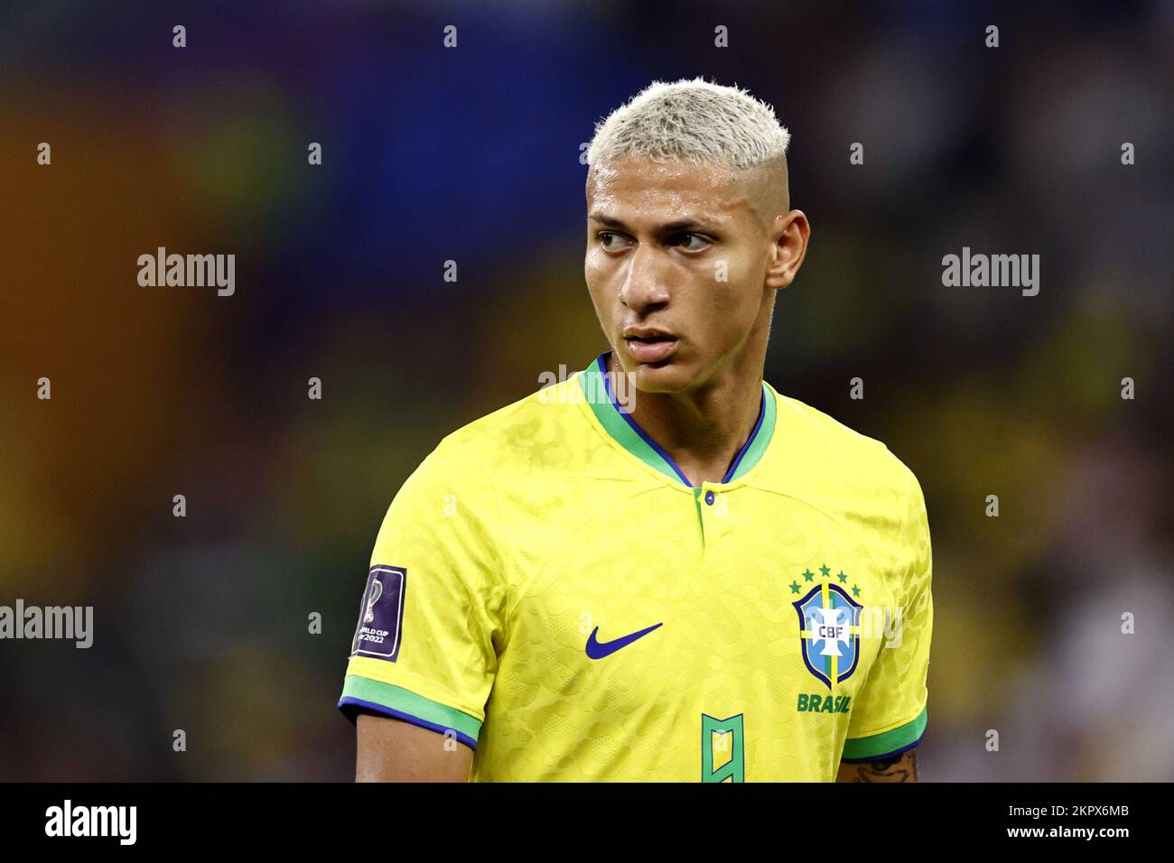 Richarlison Jersey Men's 2022 World Cup Brazil Soccer Jersey #9 Richarlison  de Andrade Jersey