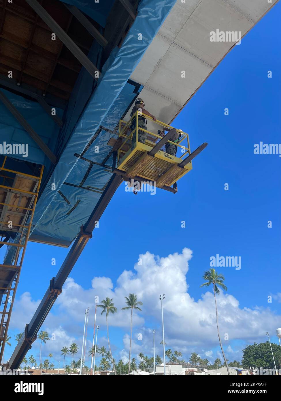 Kwajalein Atoll, Marshall Islands (Nov. 03, 2022) Steelworker 3rd Class ...