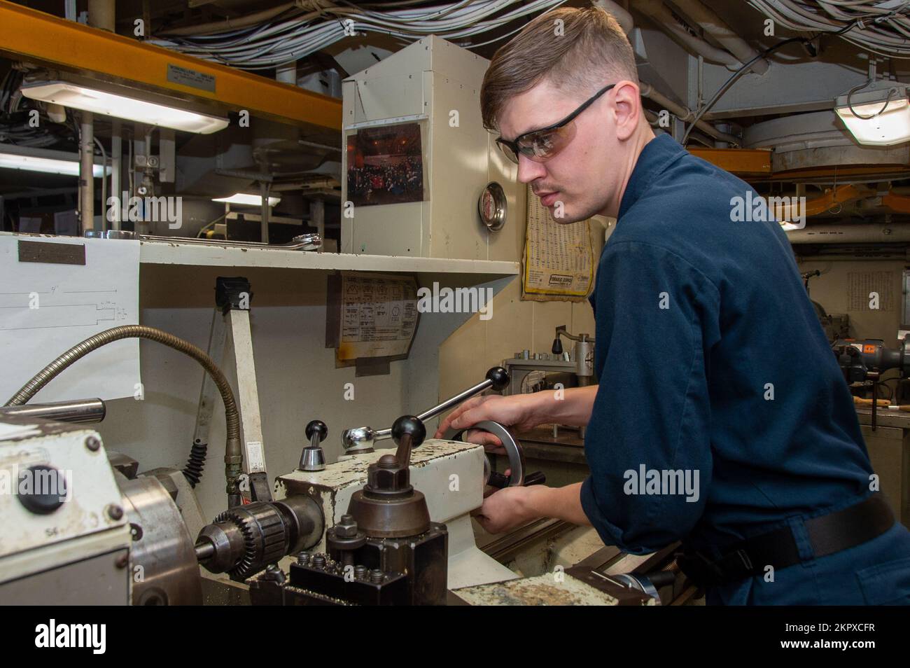 221104NRQ1592021 PHILIPPINE SEA (Nov. 4, 2022) Fireman Tyler