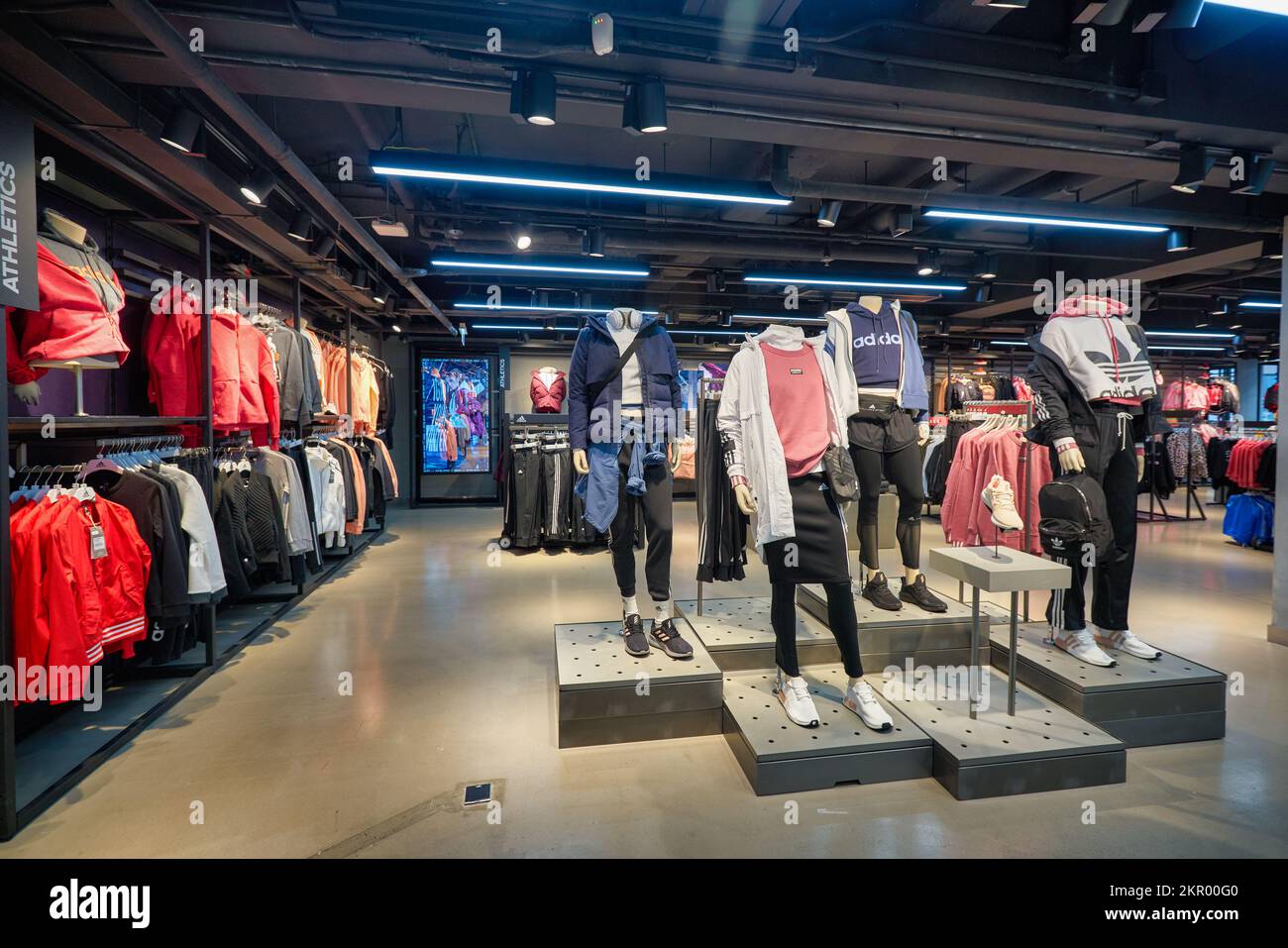 Adidas clothes shop store hi-res stock photography and images - Page 6 -  Alamy