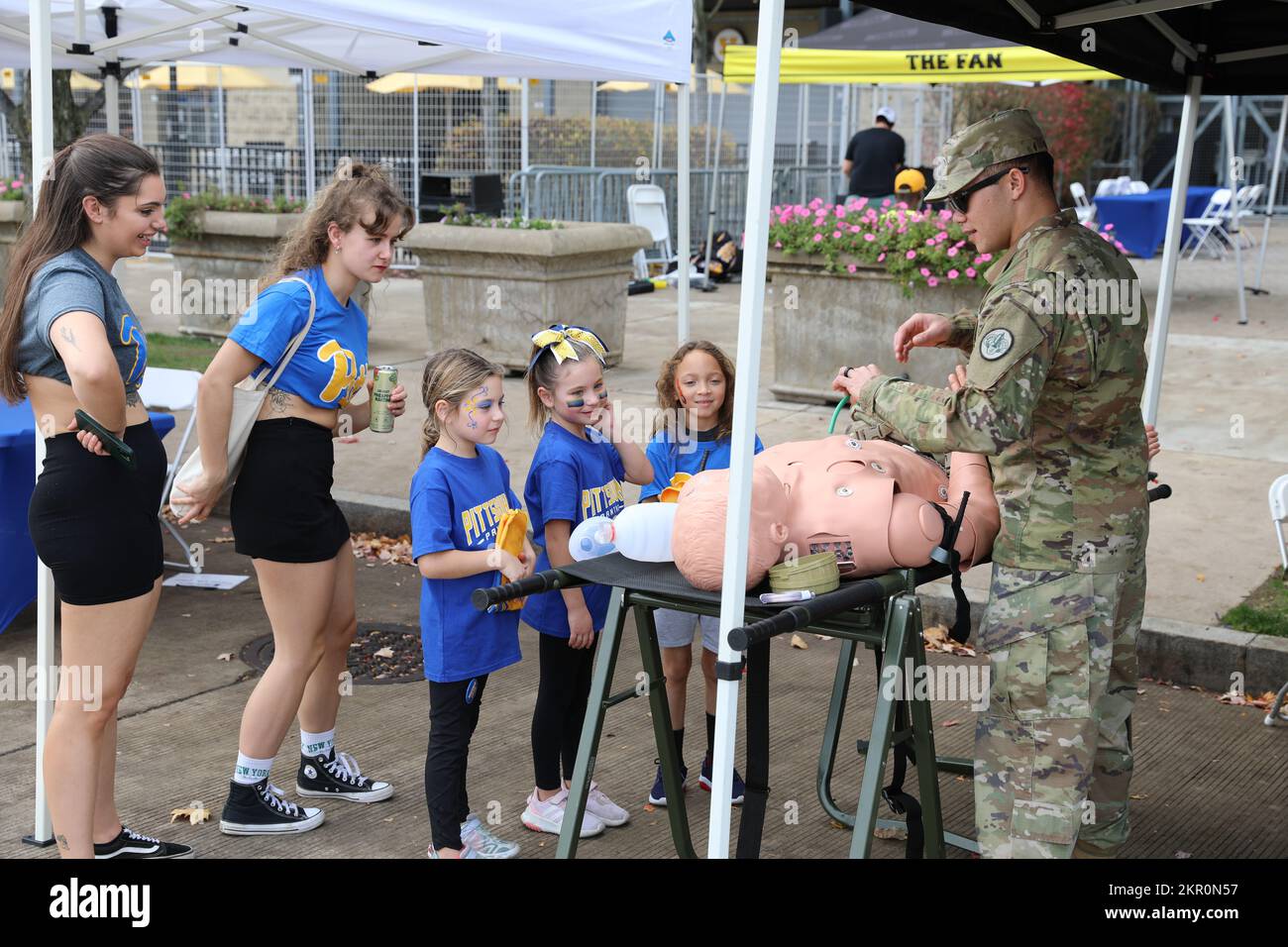 U S Army Maj Gen Mark Schindler The Adjutant General Of Pennsylvania And Command Sgt Maj