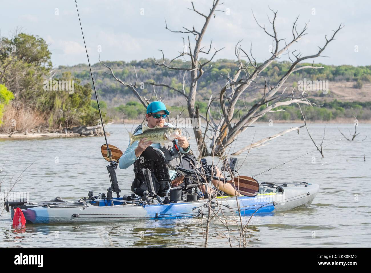 Texas five pound largemouth bass Stock Photo Alamy