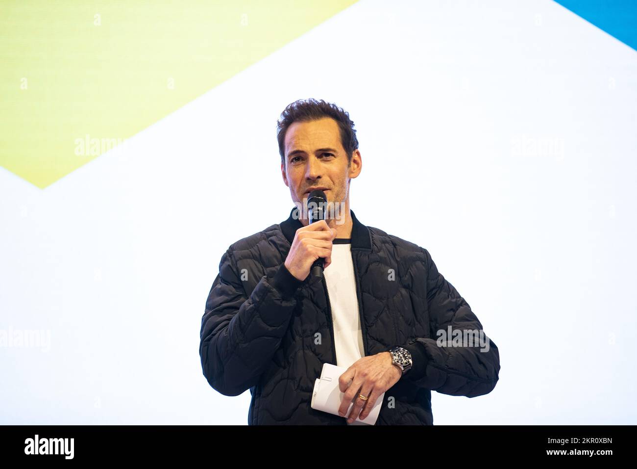 Alexander Mazza bei der ISPO Cup Verleihung an Patagonia am 28.11.2022