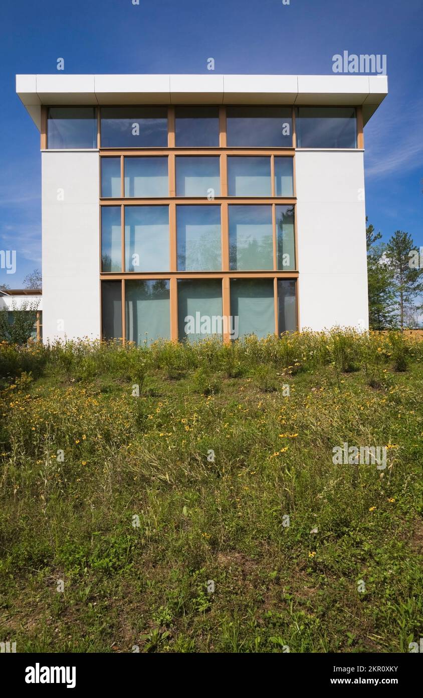 Chapel at the Val NotreDame Monastery in summer, SaintJeandeMatha
