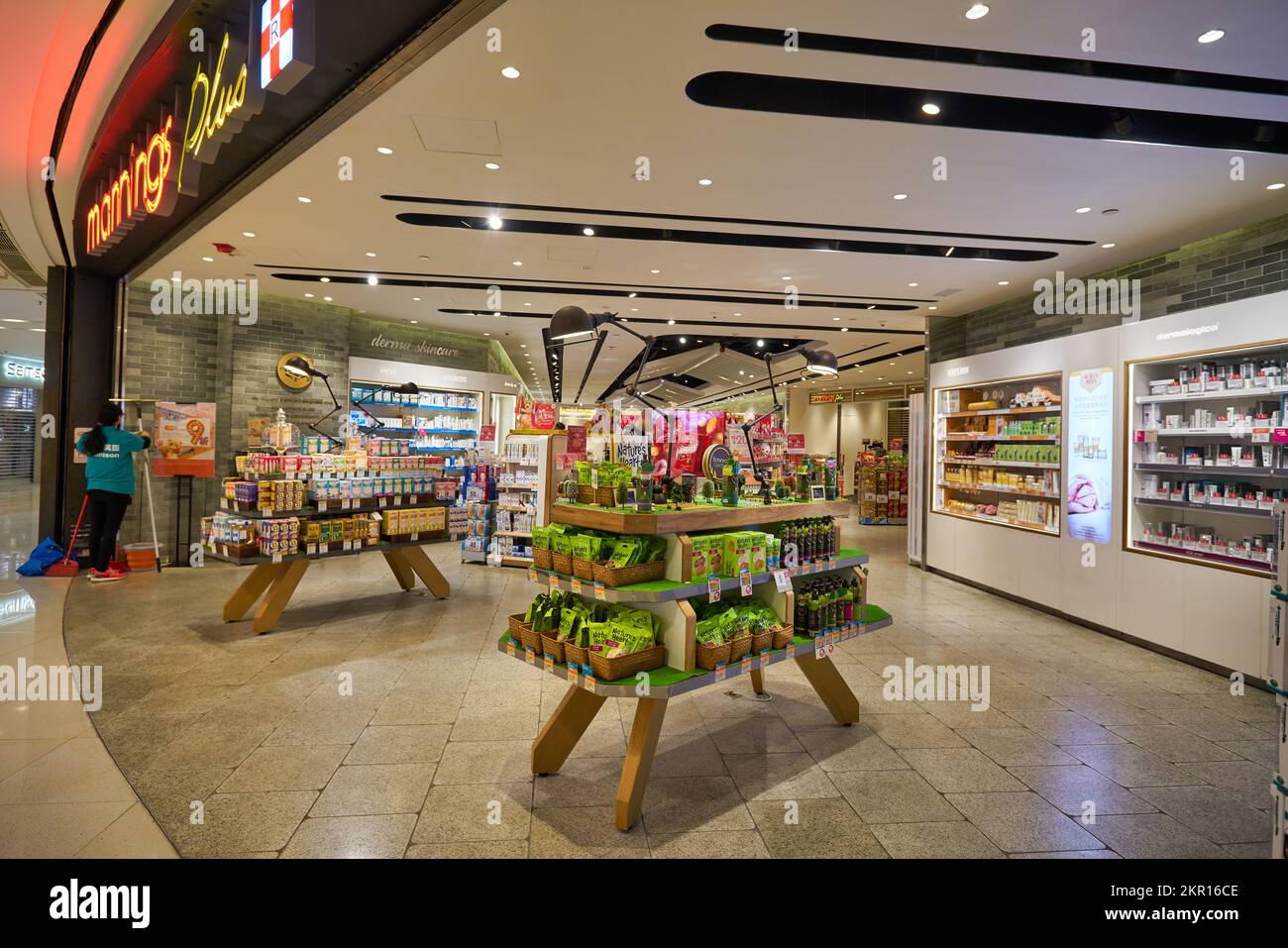 HONG KONG CIRCA DECEMBER, 2019 goods on display at Mannings Plus