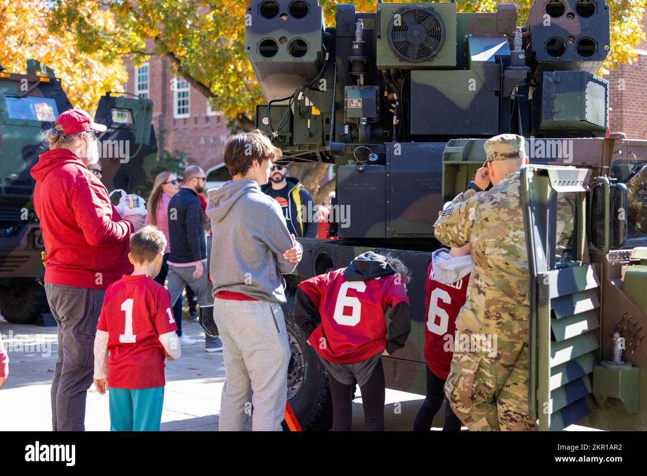 Fort Sill's 75th Field Artillery Brigade provided equipment for static