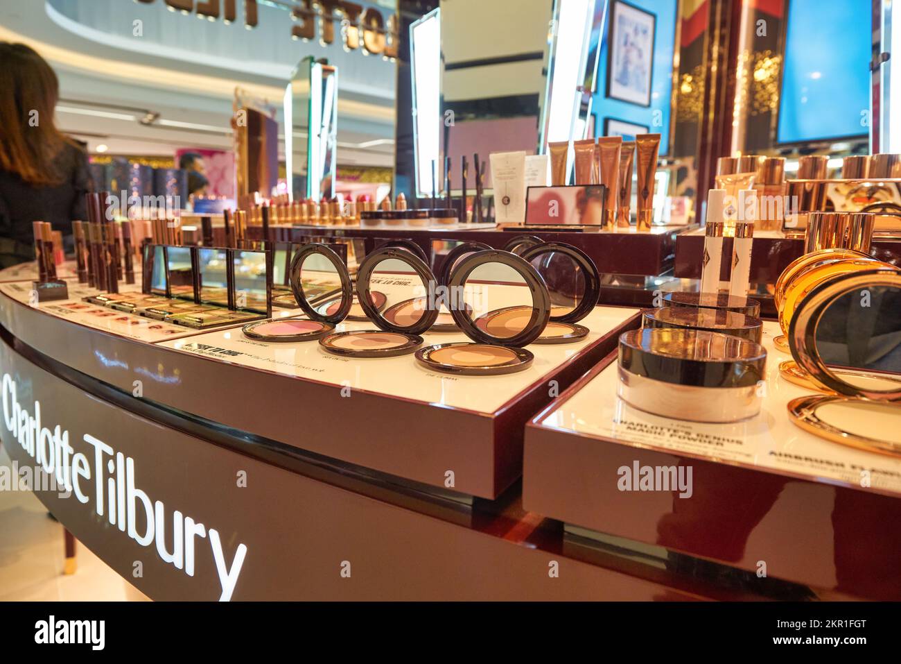 HONG KONG CIRCA DECEMBER 2019 Charlotte Tilbury Makeup Products On hong-kong-circa-december-2019-charlotte-tilbury-makeup-products-on