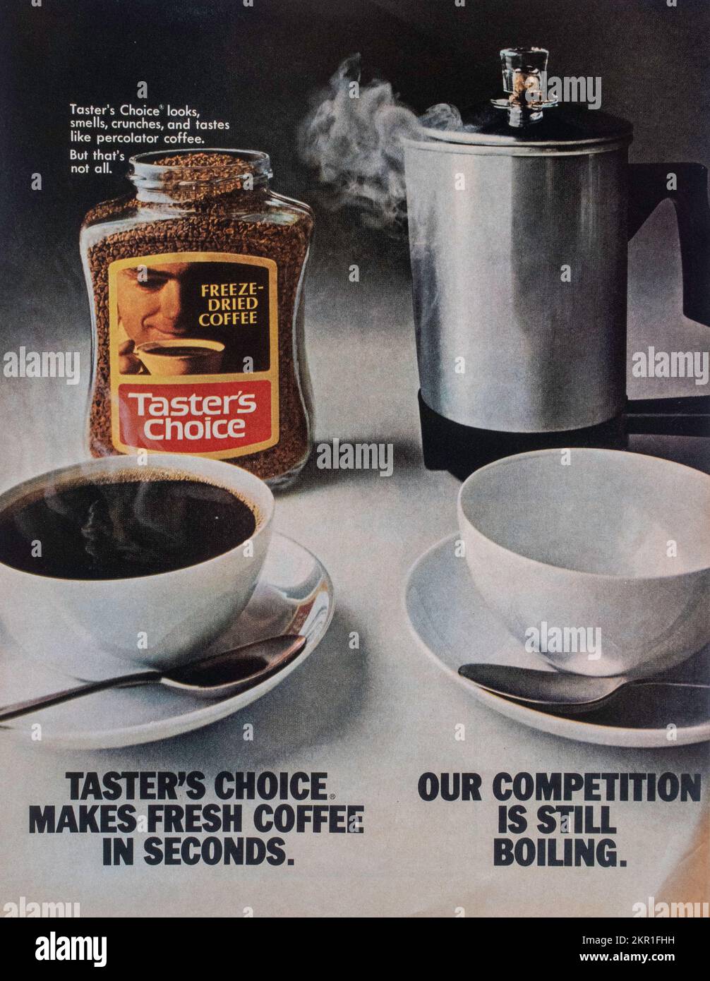 1970 Presto Coffee Maker Ad - Can't Get Any Bitter on eBid United States