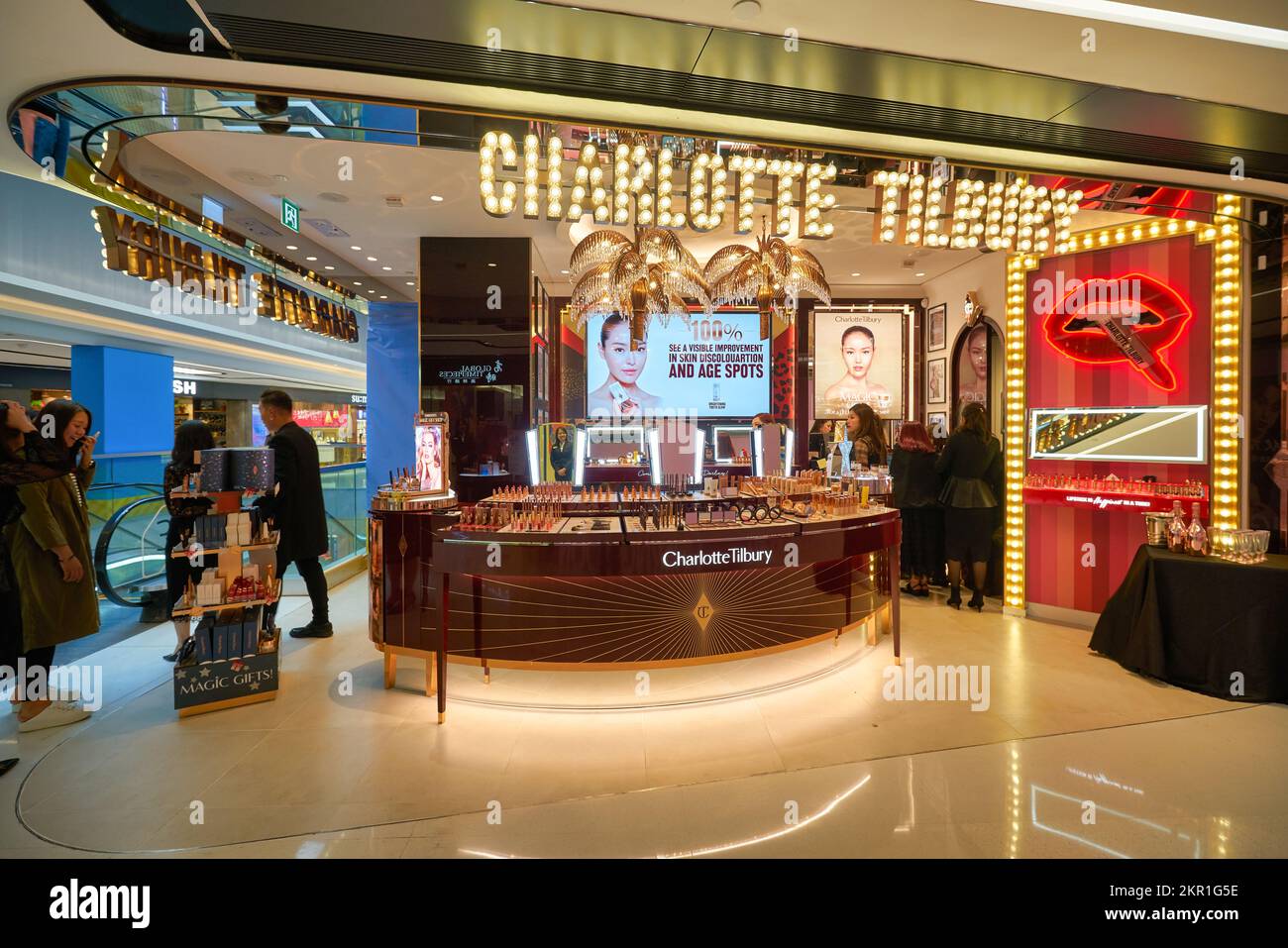HONG KONG CIRCA DECEMBER 2019 Charlotte Tilbury Makeup Products On hong-kong-circa-december-2019-charlotte-tilbury-makeup-products-on