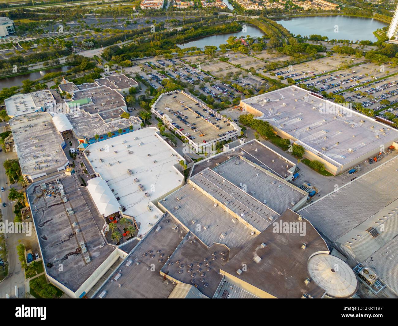 Sunrise, FL, USA - November 27, 2022: Aerial drone photo of Sawgrass Mills  shopping mall Sunrise FL Stock Photo - Alamy